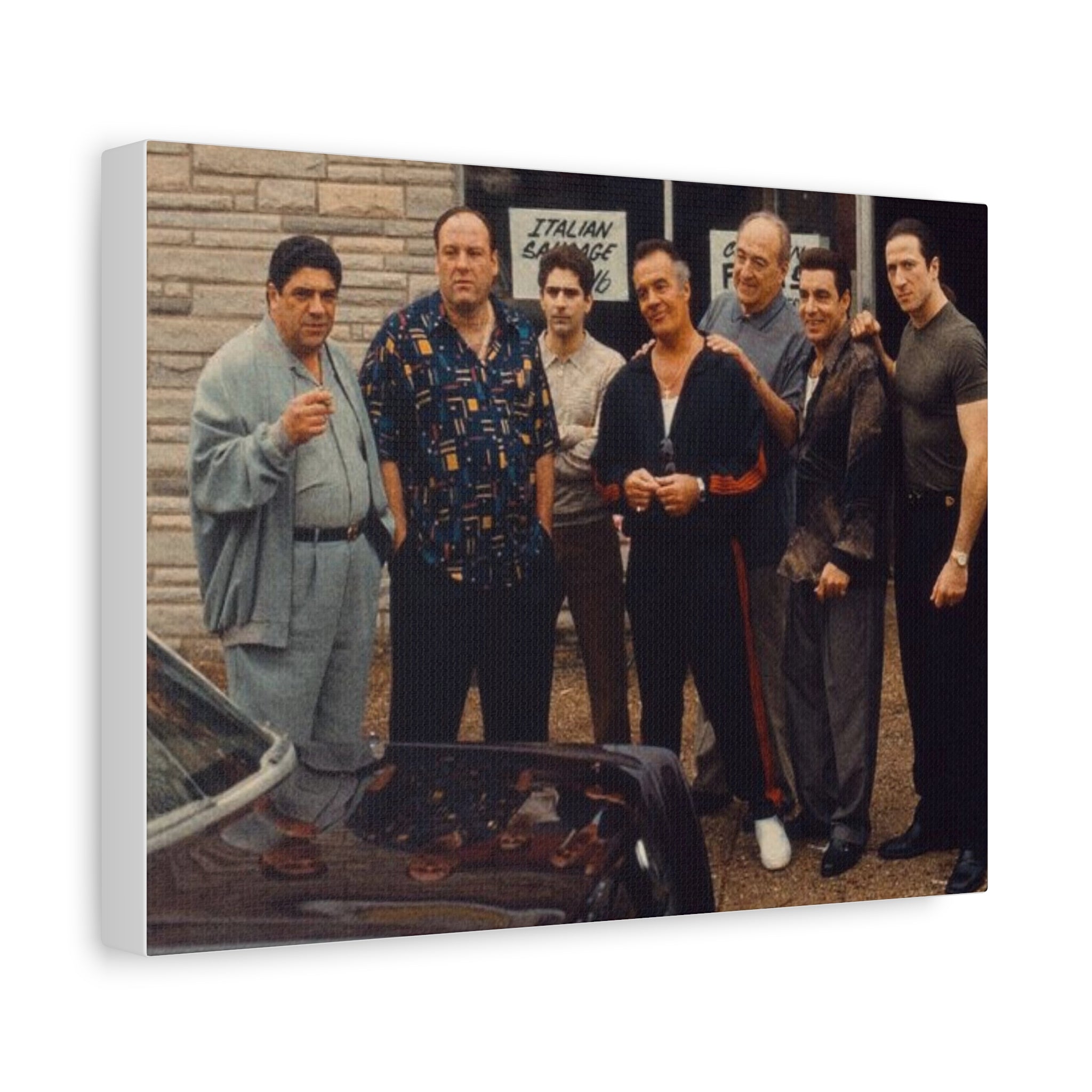 The Sopranos, Cast, Stampa su Tela - Iconica Scena