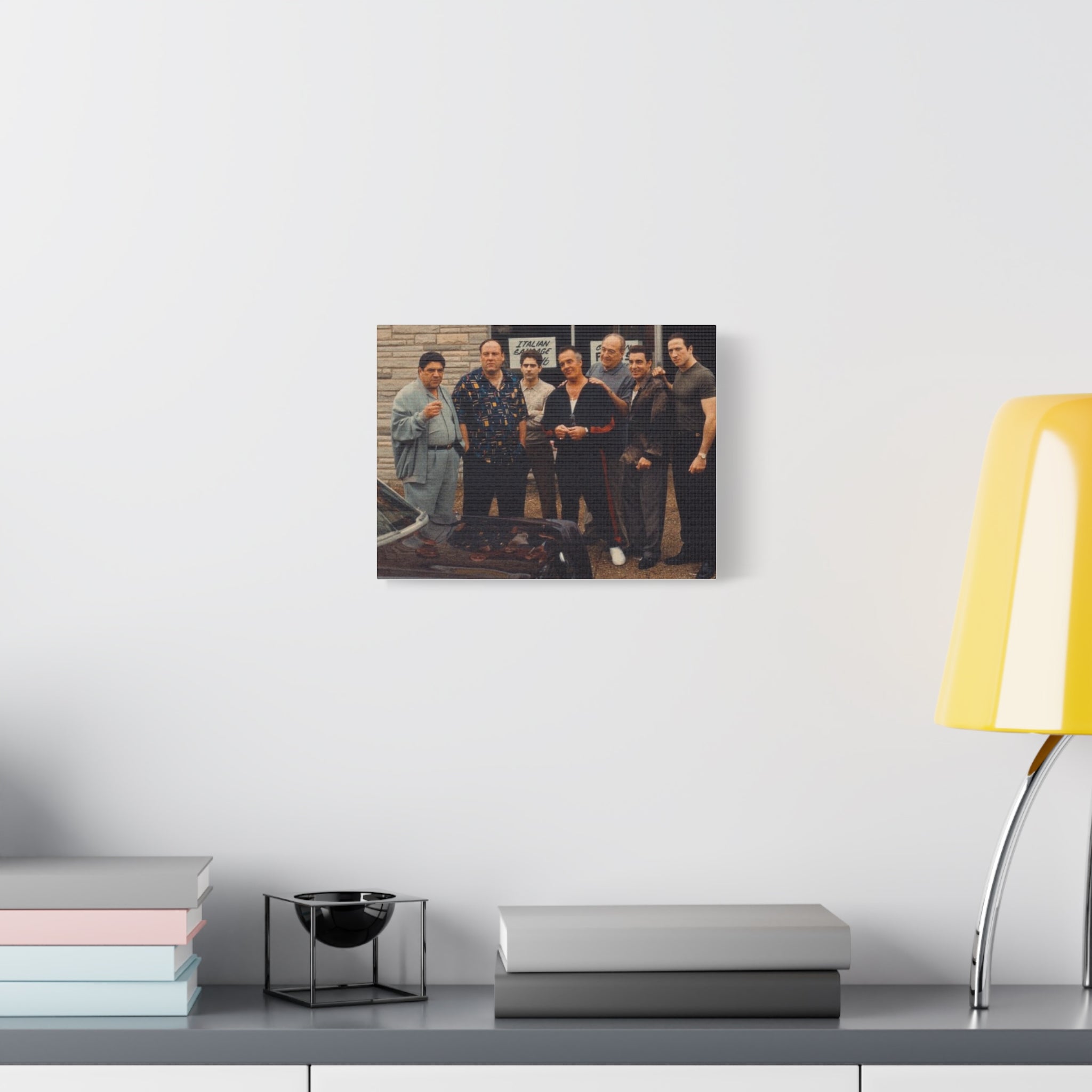 The Sopranos, Cast, Stampa su Tela - Iconica Scena