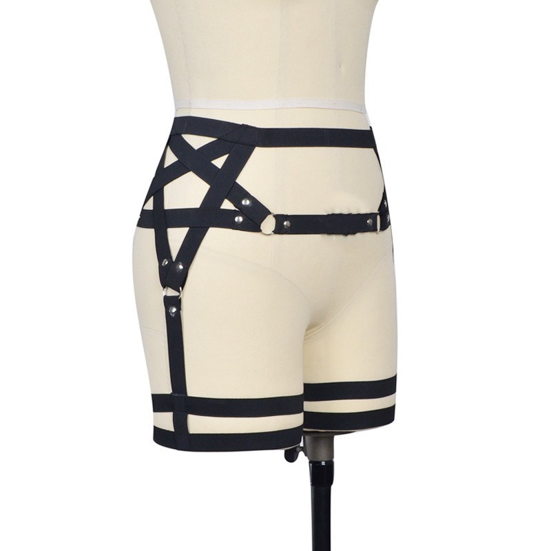 Reggicalze Harness Punk Goth