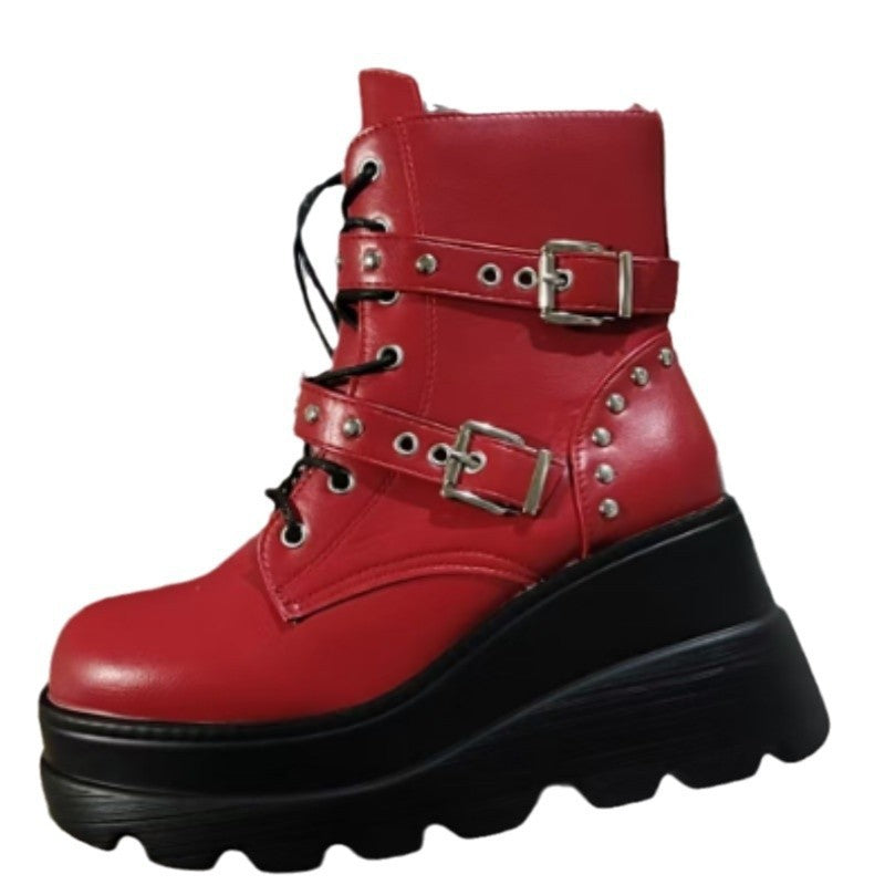Stivali Platform Goth Punk