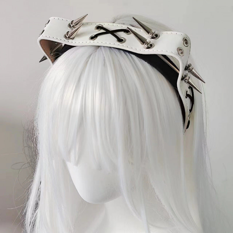 Fascia per Capelli Borchiata