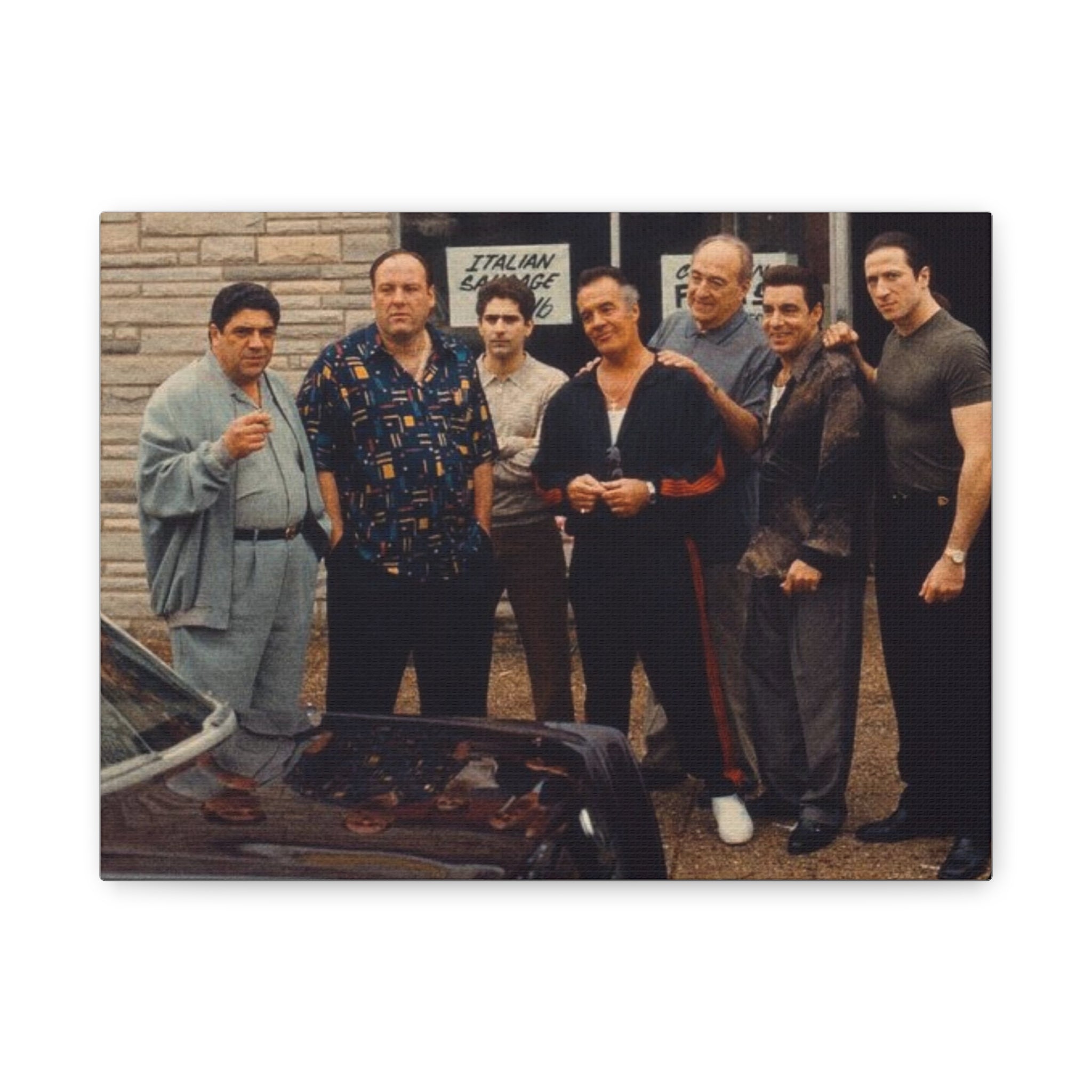 The Sopranos, Cast, Stampa su Tela - Iconica Scena