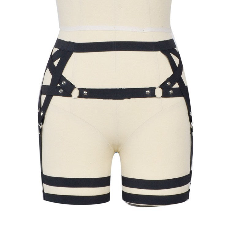 Reggicalze Harness Punk Goth