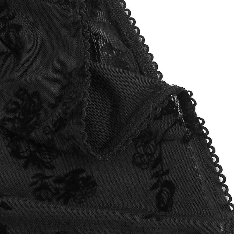 Gonna Nera Gotica a Balze con Corsetto e Catene