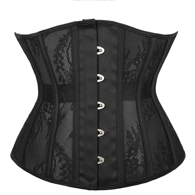 Corsetto Nero Elegante Modellante Donna