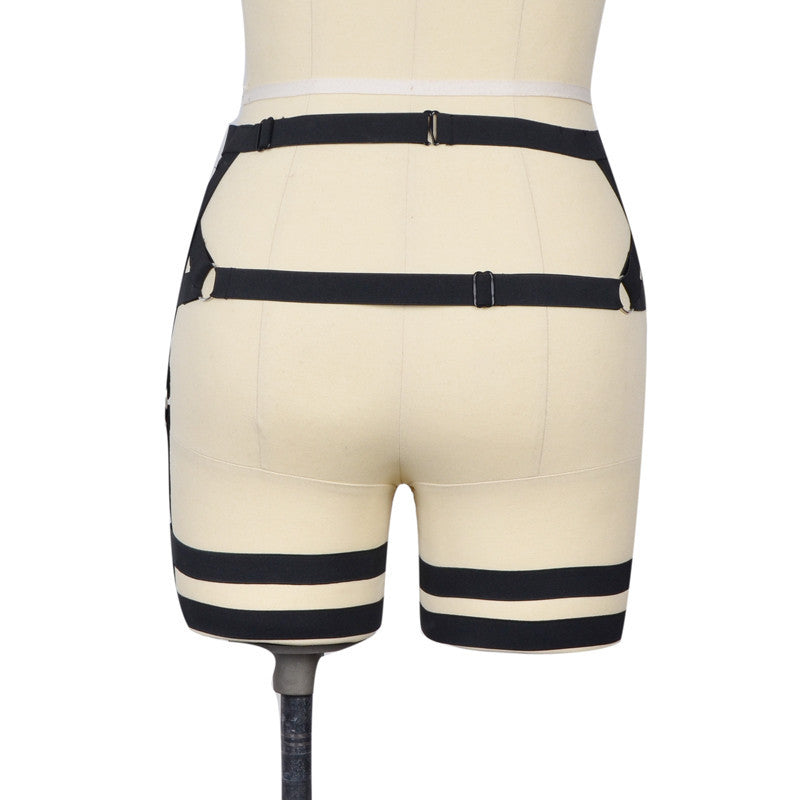 Reggicalze Harness Punk Goth