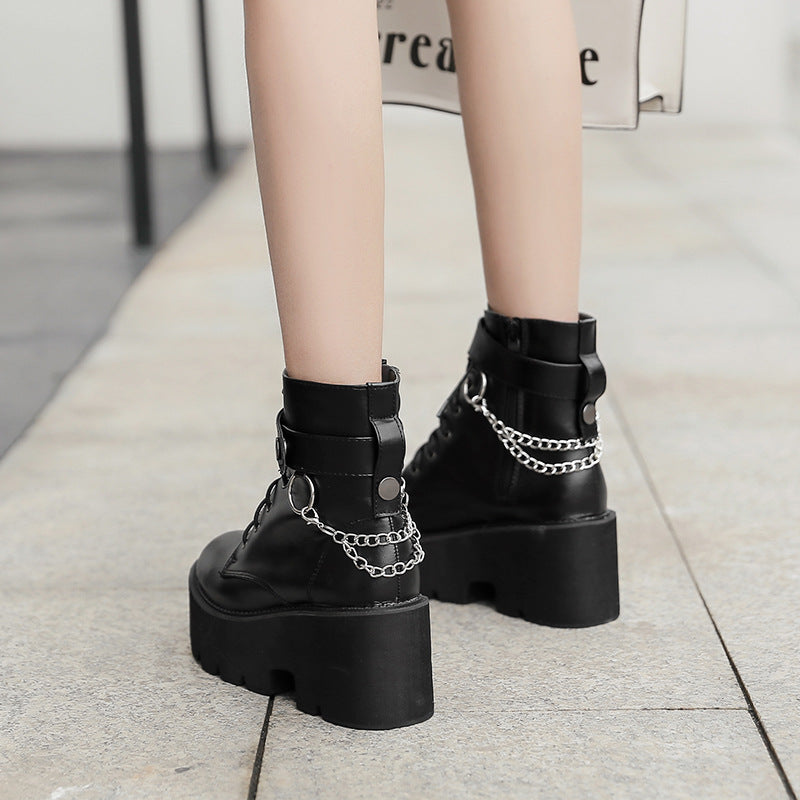 Stivali Platform Dark